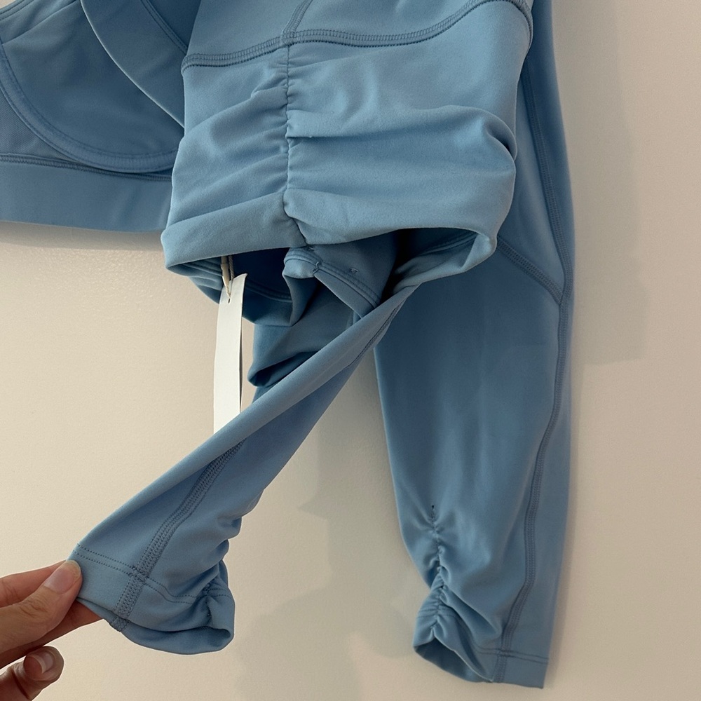 L*Space Active Sky Blue Set (M leggings L top) - Picture 7 of 8